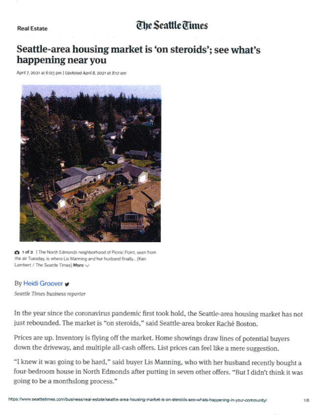 The Seattle Times Article